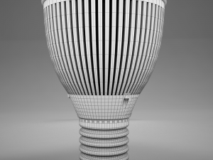 par 20 hd led light bulb model 3D Model