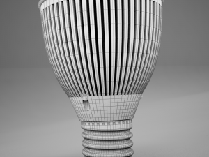 par 20 hd led light bulb model 3D Model