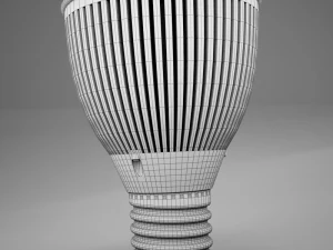 par 20 hd led light bulb model 3D Model