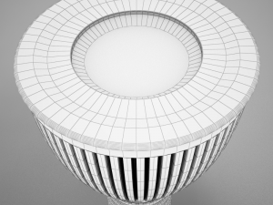 par 20 hd led light bulb model 3D Model