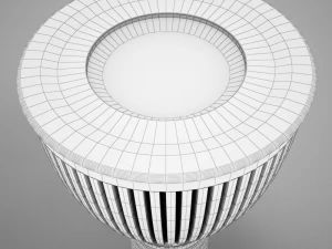 par 20 hd led light bulb model 3D Model