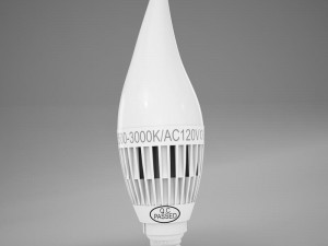 hd candle led bulb Modelo 3D