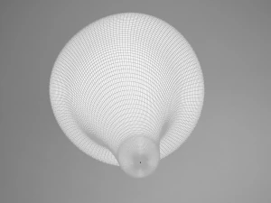 hd candle led bulb 3D Model