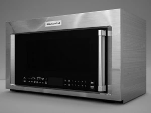 Mikrowelle hd 3D Modell