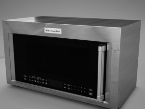 microwave hd Modelo 3D