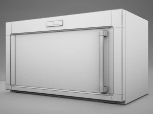 microwave hd 3D Model