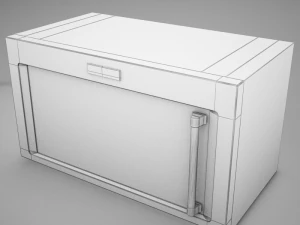 microwave hd 3D Model