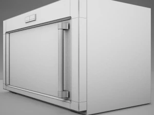 microwave hd 3D Model