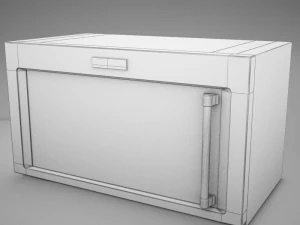 microwave hd 3D Model