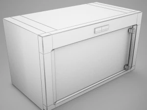 microwave hd 3D Model