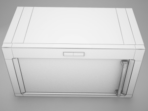 microwave hd Modelo 3D