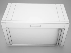 microwave hd 3D Model