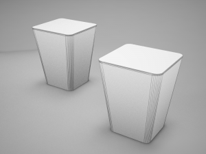 ottoman Modelo 3D