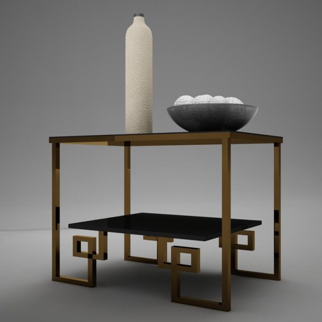living side table 3Dモデル .c4d .max .obj .3ds .fbx .stl .blend 