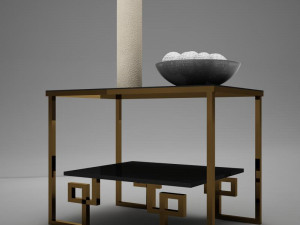 living side table Model 3D