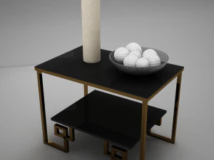living side table 3D Model