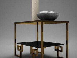 living side table 3Dモデル
