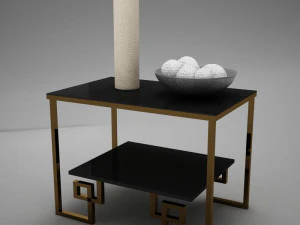 living side table 3D Model