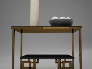 living side table 3Dモデル