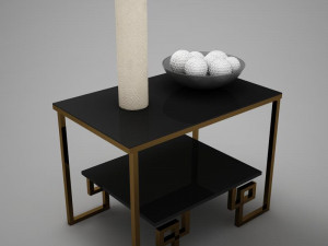 living side table 3Dモデル
