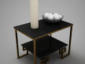 living side table 3D Model