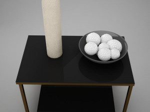 living side table 3Dモデル