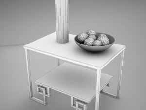 living side table 3Dモデル
