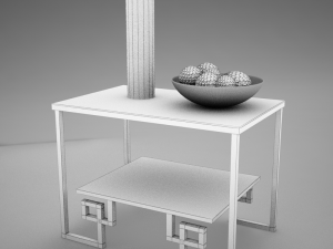 living side table 3Dモデル