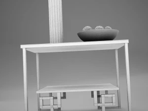 living side table 3D Model