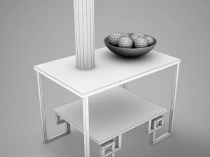living side table 3D Model