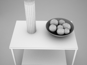 living side table 3Dモデル