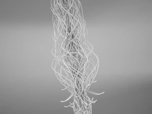 spaghetti lamp hd 3D Model