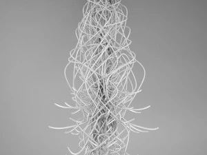 spaghetti lamp hd 3D Model