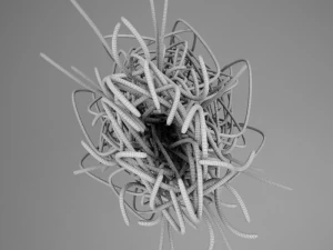 spaghetti lamp hd 3D Model