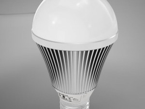 led light bulb hd 3D मॉडल