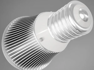 led light bulb hd 3D Model