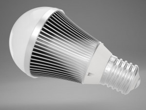 led light bulb hd 3D मॉडल