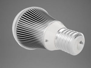 led light bulb hd 3D मॉडल