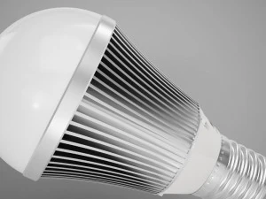 led light bulb hd 3D Model