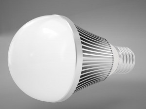 led light bulb hd 3D मॉडल