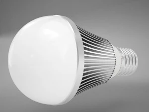 led light bulb hd 3D Model