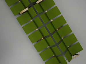 airport chair hd 3D Model