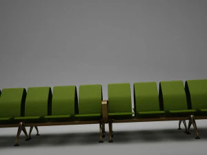 airport chair hd 3D Model