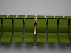 airport chair hd 3D Model