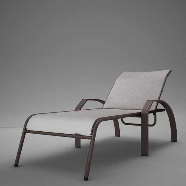 sunbed 3D Model .c4d .max .obj .3ds .fbx .stl .blend 