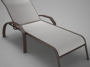 sunbed 3D Model