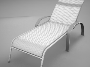 sunbed 3D Model