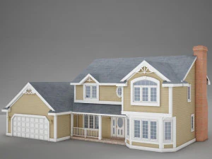 american home ii 3D Model