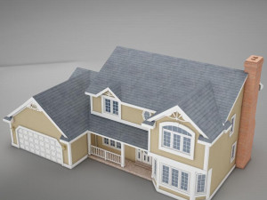 american home ii 3D Model