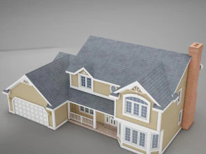 american home ii 3D Model